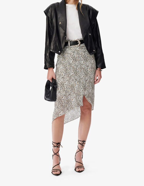 TESSAN PRINTED SKIRT